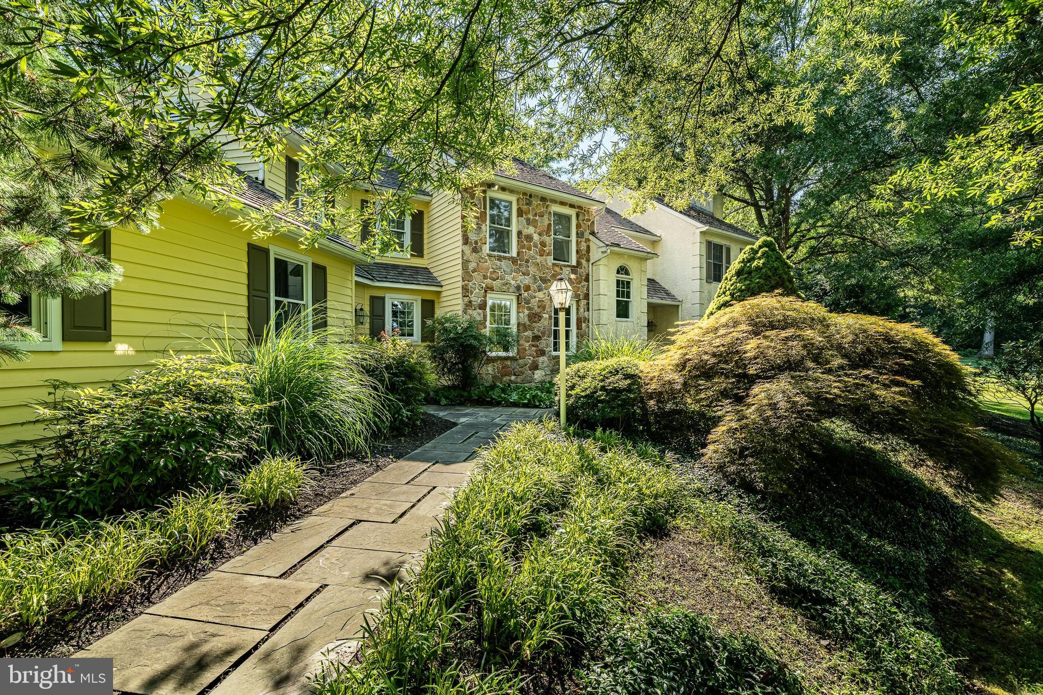 As many homes as there are in Chester County, it is not often that you find an opportunity like 701 Haldane Drive in Kennett Square. Heading up the driveway, you will instantly feel the allure, the charm and the uniqueness of this home. The way it is perfectly positioned on the 3.3 acres, with a handsome combination of stone, wood siding and natural textures combined with mature trees and landscaping will win your heart and set your imagination free. This home was built in 1986 and is one of just 11 homes in the exclusive Haldane community. With 4,000 square feet, 4 Bedrooms, 2/1 Bathrooms and generously sized living spaces, you’ll have the perfect place to call home. Upon exploring the property, you’ll be impressed with all the hardscaping, stone paths and various places to relax and entertain. There is a fantastic stone patio out back and an enclosed patio with glass sliders off the kitchen. The expansive lawn at the west end of the property is one of a Buyer’s dream and the additional detached 2-car garage with overhead loft accessed from the side yard is perfect for a wide variety of hobbies. A home inspection is available to all prospective Buyers along with a well inspection (all repairs made) and the installation of a new septic system is in process.