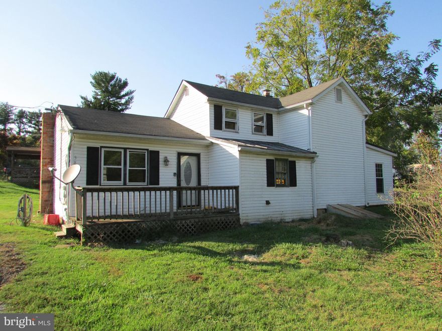 This property will be OFFERED for sale at public auction  (as is) on October 28 @ 10am. Please refer to documents for bidders package and details. NO PRE-AUCTION OFFERS will be accepted. The list price is only an estimate and does not reflect the exact selling price.  House consist of 3 bedrooms, family room with woodstove, family room, bonus room, full bath/laundry room,  kitchen, enclosed front porch, and storage  building. Close proximity to commuter routes, Harpers Ferry and shopping. (interior in need of renovation)- Great investment, fixer upper.