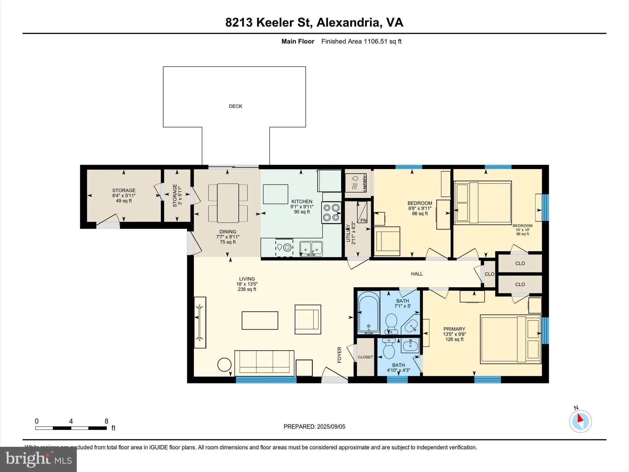 Alexandria, Virginia 22309, United States, 3 Bedrooms Bedrooms, ,2 BathroomsBathrooms,Residential,Pending,205170
