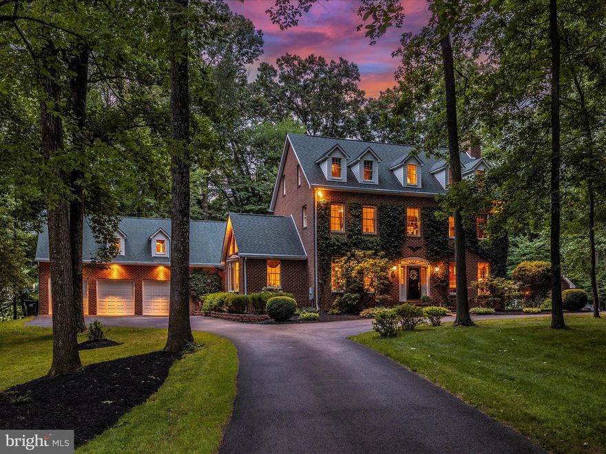 Your private, serene oasis on 3.42 acres, awaits you! Just minutes from Montgomery, Howard and Carroll counties for an easy commute or work from home in your own office and on nice days, work poolside.  Listen to the birds chirp every morning, watch the deer stroll around the yard. Enjoy the sound of soothing water from the inside koi pond. 
Recently updated, all new appliances, carpet in the office, cherry wood floors refinished a couple of years ago. Granite in 3 of the bathrooms which were updated in 2018. The primary bathroom has a huge walk in shower with  travertine tile, rain head, 4 body jets, a handheld sprayer and a shower head. The custom maple bath cabinets have a ton of storage. The  heated marble floor are wonderful for those cooler evenings.  This home has an in law suite with a full bath/ kitchen/ hickory wood floors and cedar trim.  Can be a multi generational home if needed, no modification needed. 3 car garage, 2 fireplaces and plenty of storage. There are 3 finished levels above grade, unfinished walk out basement and so much more.
Custom built for owner/agent.