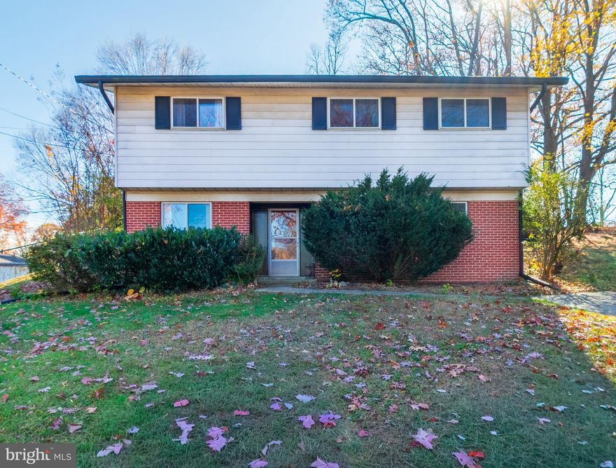 NEWER ROOF(2020),  HVAC AND WATER HEATER (2023)!  The owner has done the big ticket items so you can design the interior  to your specifications.  Original, thin plank, solid oak floors run throughout the upper level.  A sunny, eat-in kitchen  and formal dining room  open to a  roomy living room with patio doors leading to the expansive back yard. This creates a perfect space for entertaining   Three bedrooms share a full bath, The lower level  offers  a second living space, den and full bath.  A large utility room makes the perfect space for a home gym or work shop. With a sought after location, near 495 and the DC line,  commuting just got a whole lot easier!