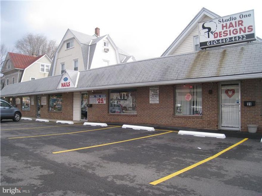 Great investor opportunity in Haverford Township for very well maintained full occupied mixed use property. 15 units, Good Income! The two parcel numbers include 25-31 W Eagle Road in the heavily trafficked Eagle Road corridor near the new Haverford YMCA. Property consists of 4 retail stores with long time tenants, 7 apartments, and 4 garages. Stores include: gift store, nail salon, hair salon and dry cleaners. Apartments, never a vacancy. Garages rented to commercial businesses and contractors. One garage is currently being used for storage by owner. Great location, plenty of parking and in excellent condition. Close to I-476. Parking lot just resurfaced in 2013. DO NOT DISTURB BUSINESSES OR MAKE INQUIRES OF EMPLOYEES.