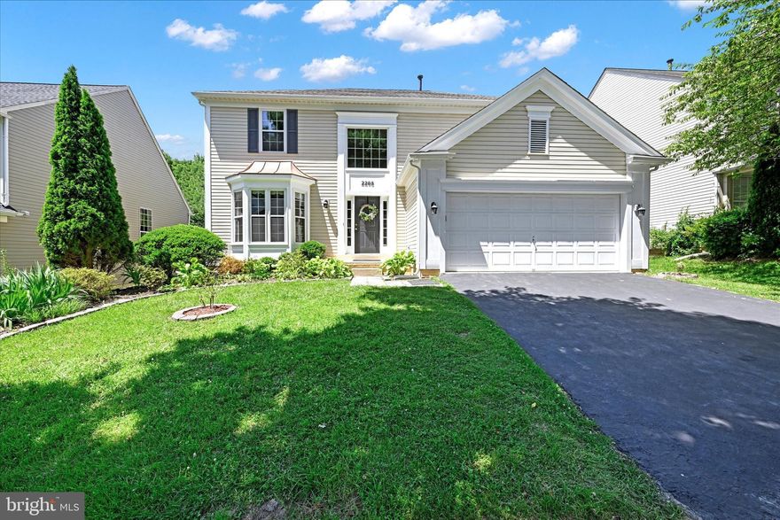 **The buyer failed to close, appraisal value meet or over the sales price.**** 
****Seller reserves the right to accept a great offer anytime  prior Offer Deadline at 3 PM , 7/23 (Tuesday) ***
Welcome to this move-in ready, expansive single-family home boasting a thoughtful layout across 2,436 SF (above finished SF) with an additional 578 SF in the basement, totaling 3,014 SF of finished space.
This home is located in a highly desired community which features 4 bedrooms 3.5 bathrooms and a spacious 2-car garage.
Upon entering, you're greeted by a grand 2-story foyer filled with natural light, leading to a formal living room with recessed lighting and a dining room. The main level presents you with a powder room, cozy family room with a gas fireplace and a access to the patio, perfect for indoor-outdoor living. The home showcases an updated kitchen with granite countertops,  stylish backsplash, under-cabinet lighting, and stainless steel appliances. 
On the upper level, The primary bedroom suite offers a stylish bathroom with a separate shower, soaking tub, double sinks vanity, and generous closet space along with the convenience of the washer and dryer room. There are also three other bedrooms with a full bath in the hallway.
You will find spacious recreation room with a full bath in the basement, extra storage area, and a walk-out stairs.
Recently updated, The entire home has been refreshed with new paint, carpet, and 7" LVP floors. Additional updates include a new HVAC system, roof (2015), and windows (2020).
Residents of the community enjoy amenities such as 2 pools, a tennis court, playground, and trails. Conveniently located with easy access to I-MD 200 and a Metro Station just 13 minutes away, this home combines comfort, convenience, and style.