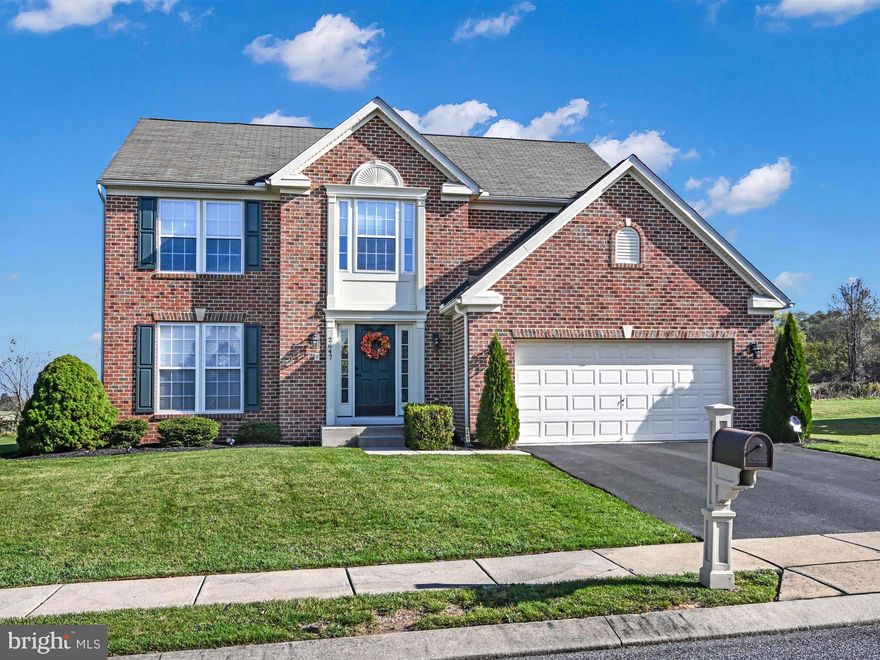 Beautiful 4 BR  2.5 BA Ryan built Home in West York Schools. This beautiful brick home features a modern open kitchen with upgraded countertops. The kitchen leads into a spacious family room with a gas fireplace and separate formal dining room. The 2nd floor has a large master bedroom with a walk-in closet and master bath.  3 additional bedrooms and full bath round out the 2nd floor. This home has beautiful windows allowing for lots of natural light. and a flat back yard & attached 2 car garage in a desirable neighborhood. Schedule your showing today!