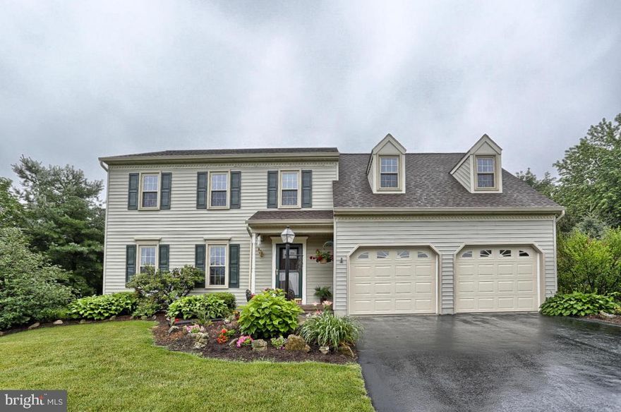Well maintained 4 bedroom home in Manheim Township's Rosemont Estates. Granite eat in kitchen with tile backsplash, family room with brick surround fireplace and hardwood foyer. Master suite with walk in closet and dual sinks in master bath.  Rear 2 tier deck leads to spacious backyard with shed. Roof 2 years old.