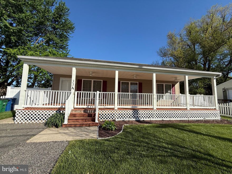 Charming ranch-style home on 0.21 acres in Aberdeen! Relax on your beautiful covered front porch with three ceiling fans, perfect for enjoying a morning coffee or evening breeze.

Step inside to a spacious living room featuring gleaming wood floors and a ceiling fan for added comfort. The kitchen boasts 42-inch cabinets, new dishwasher, 3-4 yr old refrigerator rarely used stove, a pantry, and a ceiling fan, making meal prep a breeze.

From the kitchen, step out onto the rear deck and take in the fully fenced backyard, enclosed by a new white vinyl fence. You'll love the 12 x 18 shed with a brand-new roof, providing ample storage. Be prepared for a power outage with the wiring for a whole-house generator  and a concrete pad ready for installation.  Accessibility-friendly with a ramp on the side of the house and a 36-inch door for easy entry. Enjoy sitting on the front covered porch with 3 new ceiling fans and new storm door!

Both bathrooms were updated just two years ago, and the AC unit was replaced four years ago for peace of mind. The washer and dryer and interior ceiling fans are about four years old. With spacious rooms throughout and newly installed carpeting in the bedrooms, this home is move-in ready and waiting for you!

This stick built home combines modern updates, spacious rooms, and practical amenities, making it the perfect place to call home. Schedule your showing today!