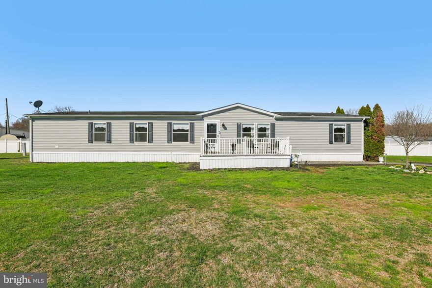 Welcome to 12 Little John Ct in Elkton, a spacious ranch-style manufactured home offering comfortable, single-level living on one of the largest lots in the community.

This 4-bedroom, 2-bath home stands out for its generous layout and recent updates, including a beautifully renovated kitchen that serves as the heart of the home, perfect for everyday living and entertaining alike. With ample living space and a flexible floor plan, there’s room for everyone to spread out and feel at home.

Please note that the buyer must obtain park approval as part of the purchase process. 

More details coming soon!