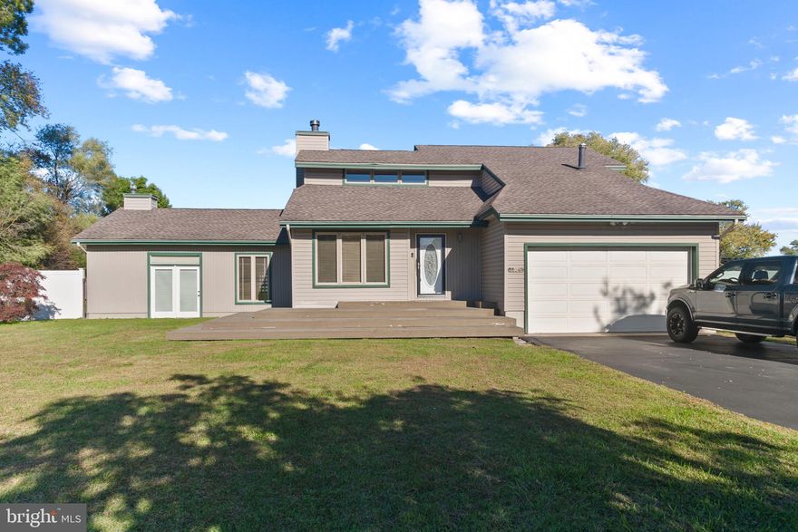 WELCOME HOME! This beautiful contemporary home has been lovingly maintained and has had tons of updating! You’ll love the convenient location in Fruitland – just seconds from the bypass and all surrounding amenities of being in town but there are NO CITY TAXES!! Entering the home you’ll marvel at the spacious living room with vaulted ceilings, cut-out accents, gas fireplace and lovely wood work details flanking the stairs to the second floor. Moving towards the rear of the home you’ll find the dining area that conveniently flows to the gorgeous updated kitchen with new stainless-steel appliances and stunning upgraded granite counters added in 2020. Off to the left of the kitchen you’ll step down into a massive flex space. Family room, play room, gym, game room?? The possibilities are truly endless with this space! This room features high ceilings, another gas fireplace and double doors leading outside. Heading back up to the main level of the first floor, you’ll also find a half bath, laundry room and access to the 1 car garage. To the right side of the home is where you’ll find the first floor primary bedroom with walk in closet and updated bathroom (2018). On the 2nd floor of the home, you will find 2 amply sized bedrooms and a shared full bathroom. As an added bonus, the second bedroom has a separate space that would make for an amazing closet or storage area. The 3rd bedroom is traditional but does offer a spacious walk-in closet. As if all of that wasn't enough- off the rear of the home is an easy-care trex deck (2018) and a huge fenced in backyard (2017) further enhanced by a large shed added in 2017. Last but certainly not least, the driveway was just freshly resealed (2021) & a new septic was installed and updated! Newer heat pumps were also installed as well. The owners have truly taken so much pride in their home over the years & are excited to find the​ perfect buyers!! Don't wait- this one will be gone in no time!!!