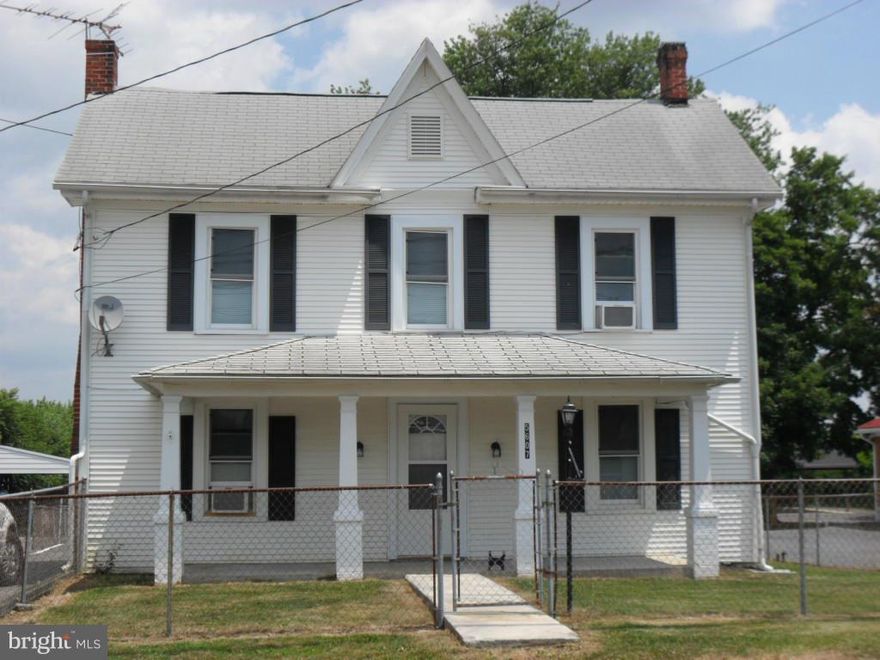 NEW PRICE! This Great Colonial is ready and waiting for you! Features include Eat in Kitchen,3 Bedrooms,1 full Bath ,Living room, Laundry/Mud room area Unfinished Basement. Home has been freshly painted, New Carpet, New Windows, Nearly new roof,Should pass all loan types! Fully fenced in front and backyard. Several Sheds in Back yard for all your storage needs. Close to I-81