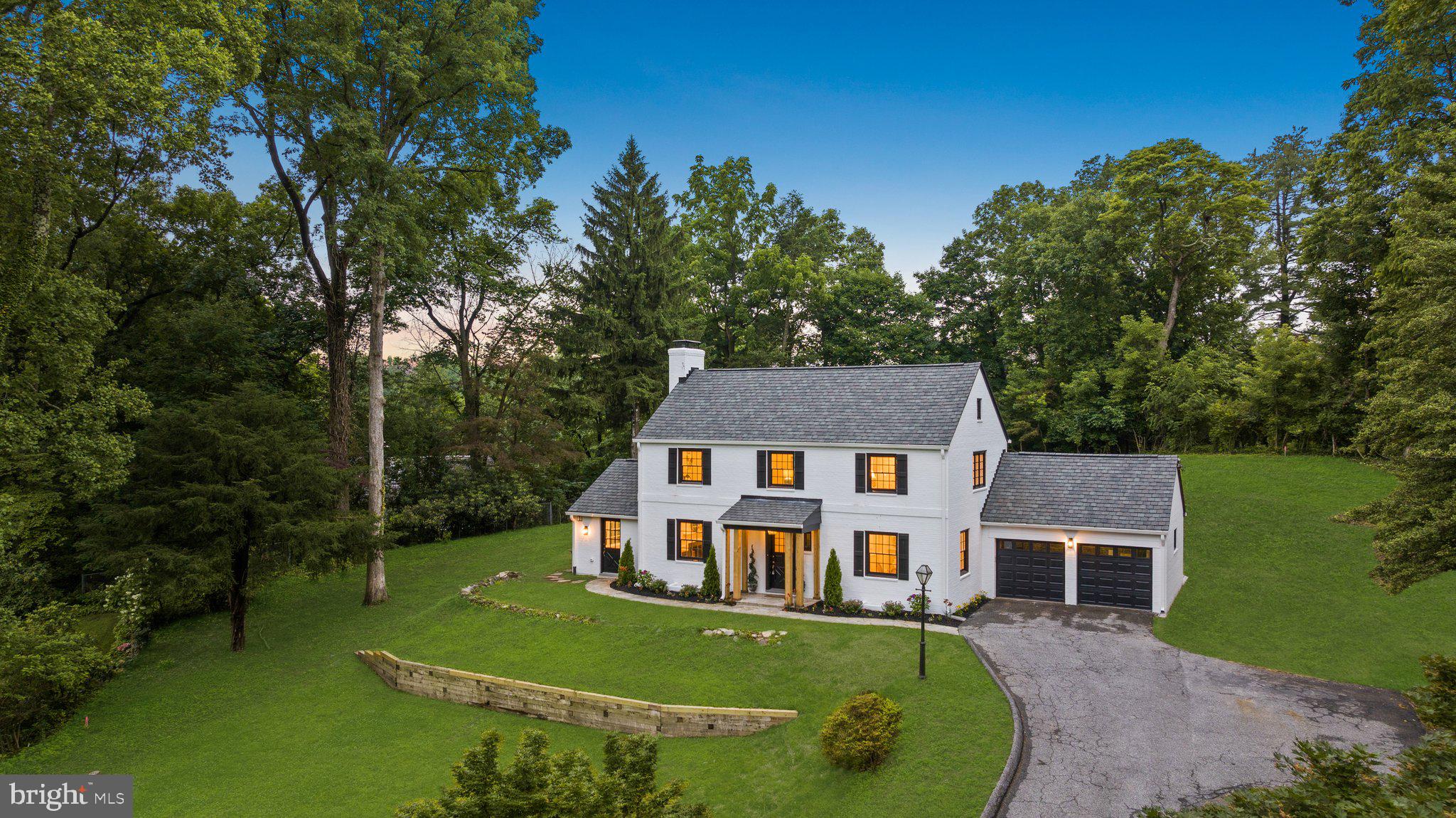 Located in the heart of Ruxton at the end of a quiet cul-de-sac, this all-brick home has been reimagined and completely renovated by luxury homebuilder Byrd Design and Build. With exceptional attention to detail and high-end finishes throughout, there is nothing to do here but move right in! Features include an open-concept gourmet kitchen with tons of storage, a spacious living room with wood-burning fireplace, and charming original built-ins and millwork throughout.
The home offers 4 bedrooms and 3.5 bathrooms with lots of versatile spaces. The expanded primary suite has a spa-like bath with custom tile work and dual sink vanity. A fully finished lower level includes a full bath and is a great flex space for whatever your needs may be. Enjoy al fresco dining on the back patio just off the kitchen. The sunroom with a separate exterior entrance is awash with natural light and would make for a great home office, play room, or den. Two-car garage. Wet bar. New roof. All new systems.
This move-in ready home is the perfect blend of classic charm and modern luxury. On a private lot in sought after Ruxton, the location is most convenient to everyplace you need to be!