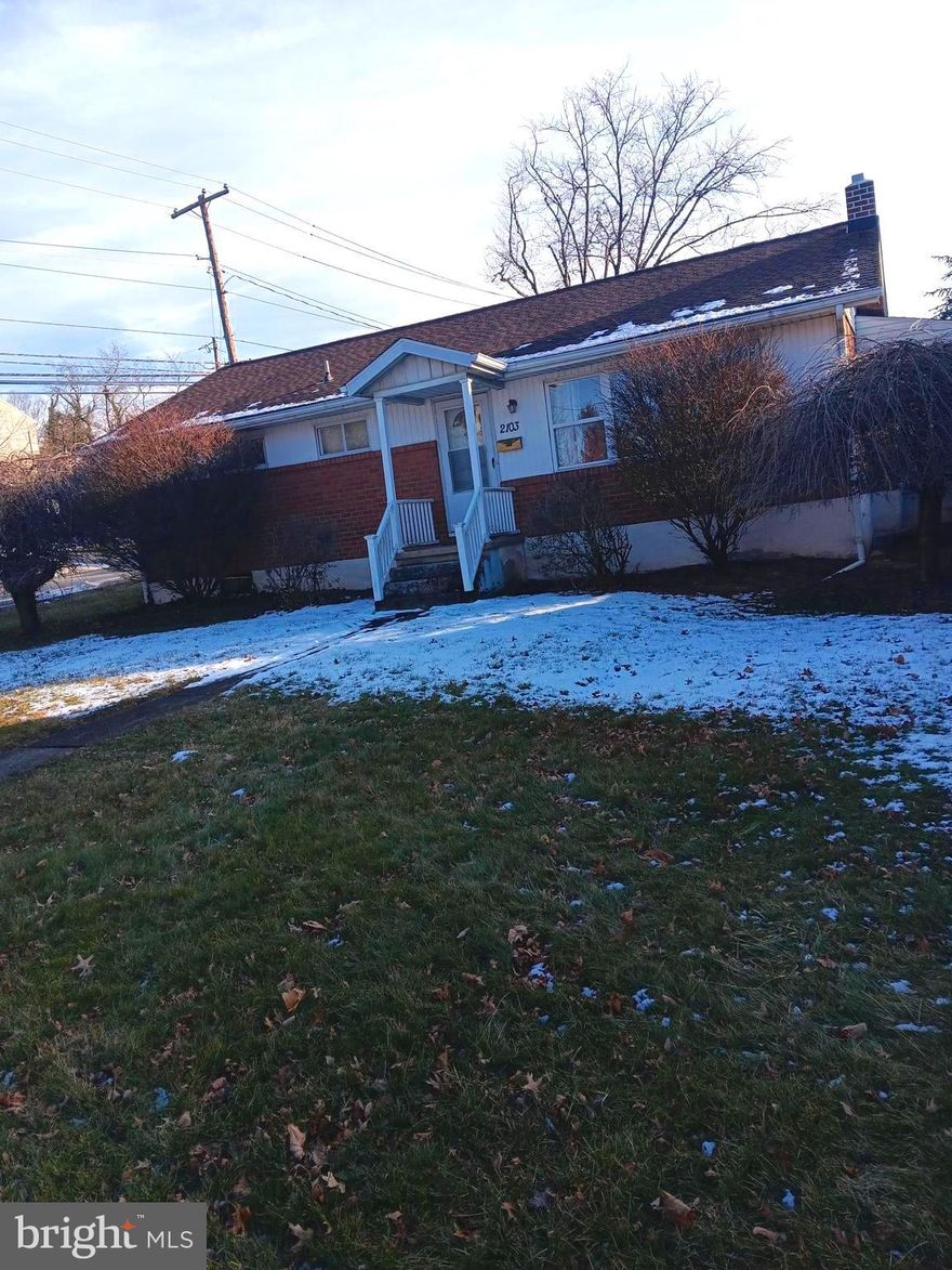 Located in the heart of Camp Hill Borough this all brick corner Ranch home has 3 bedrooms, 1.5 baths and 2 levels of living.   Roof is 5 years old.   Finished lower level adds extra living space with large family room. laundry room and storage area+ half bath .  Newer storage shed off driveway overlooking a completely fenced in back yard.  Some hardwood floors thru-out.  Gas Heat.   Pull down steps in hallway to attic.  Walk to all Camp Hill offers, coffee shops, restaurants, retail, library.  Located in Camp Hill School District.