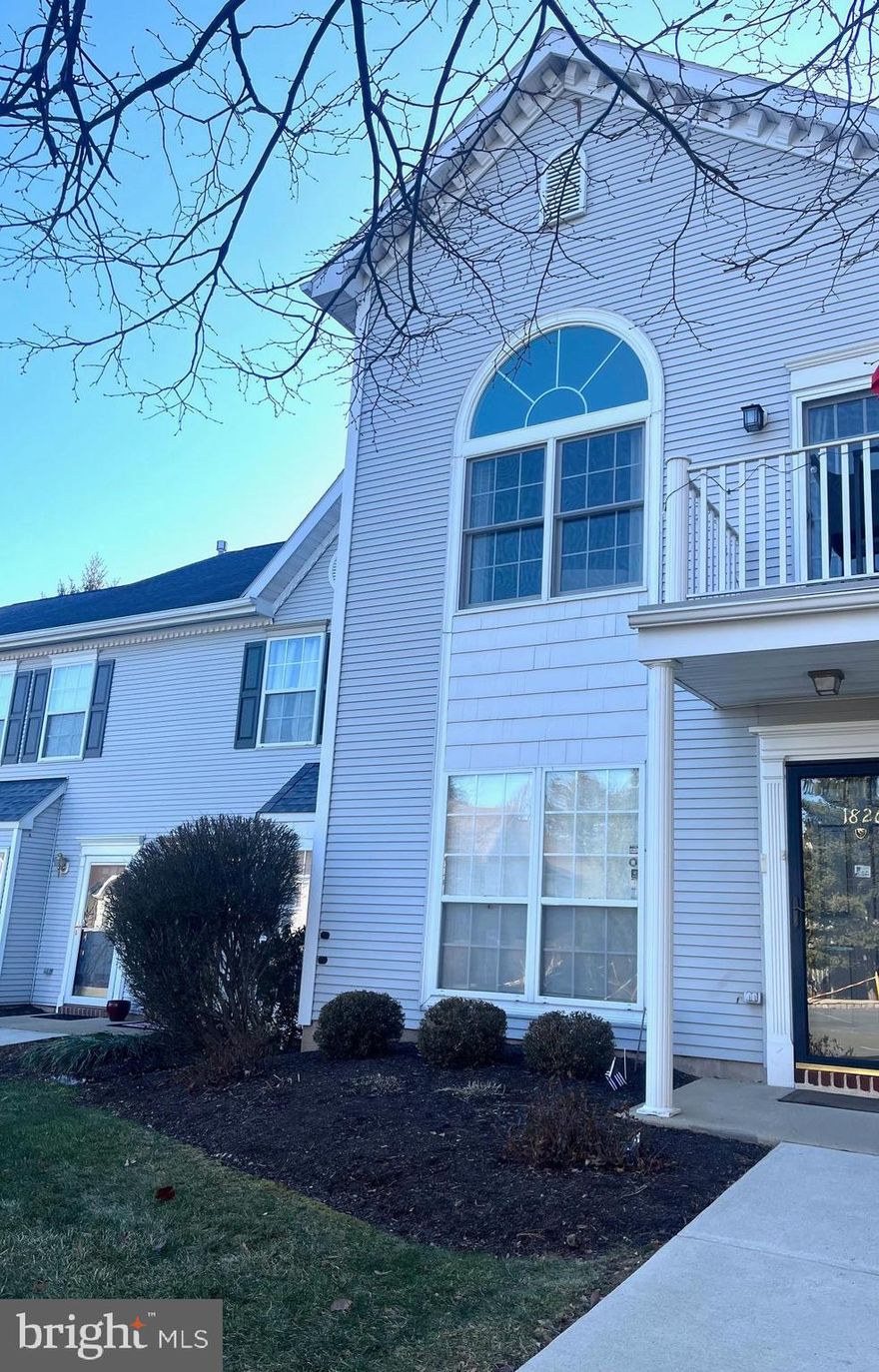 First floor condo with  patio. 2 bedrooms , 2 full baths. Minutes to I-78 for commuting. monthly $280 fee includes use of  clubhouse, pool ,and trash . Kitchen with dining area has patio doors to view outdoors and laminate plank floors. shown by appointment only by text to listing agent. outside  snow removal and landscape done by association.