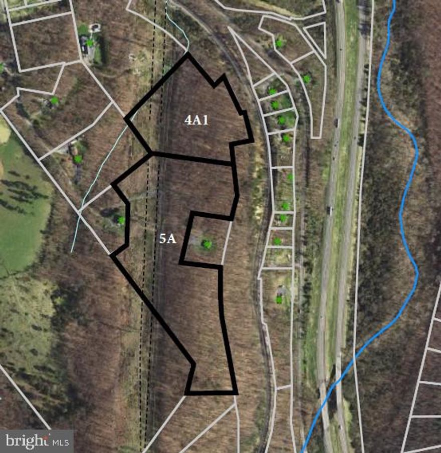 Do you dream of having your own private mountain retreat with No HOA? Look no further. Two parcels being sold together - two private home sites possible. Lot 5A is 16.987 acres and Lot 4A1 is 8.426 acres for a total of 25.413 acres. Lots are wooded with some cleared areas. The owners have done quite a bit of the prep work for you! Lot 4A1 has land cleared at a potential home site. Lot 4A1 also has a 50' well and a 3 BD conventional gravity septic system. Lot 5A has a 50' well, and a box for electric power. There are rough road paths cleared through both lots that can be driven on with a truck or all terrain vehicle. There is a small pond in the valley with fish. Also, the owners have constructed a shade structure where one can sit and enjoy the view of the valley and the pond. This area has so much to offer - Luray Caverns, Shenandoah National Park, and more. Easy access to 66 and about 70 miles to DC. There is an access easement through Lot 5A to get to another property with a house (not part of the property being sold). There is an access easement through Lot 5A to get to Lot 4A1. There is an access easement through 338 Larkin Ridge RD to get to Lot 5A. There is a power line easement. All information to be verified by potential buyer. More documents expected for Lot 5A. Please see pics and documents.