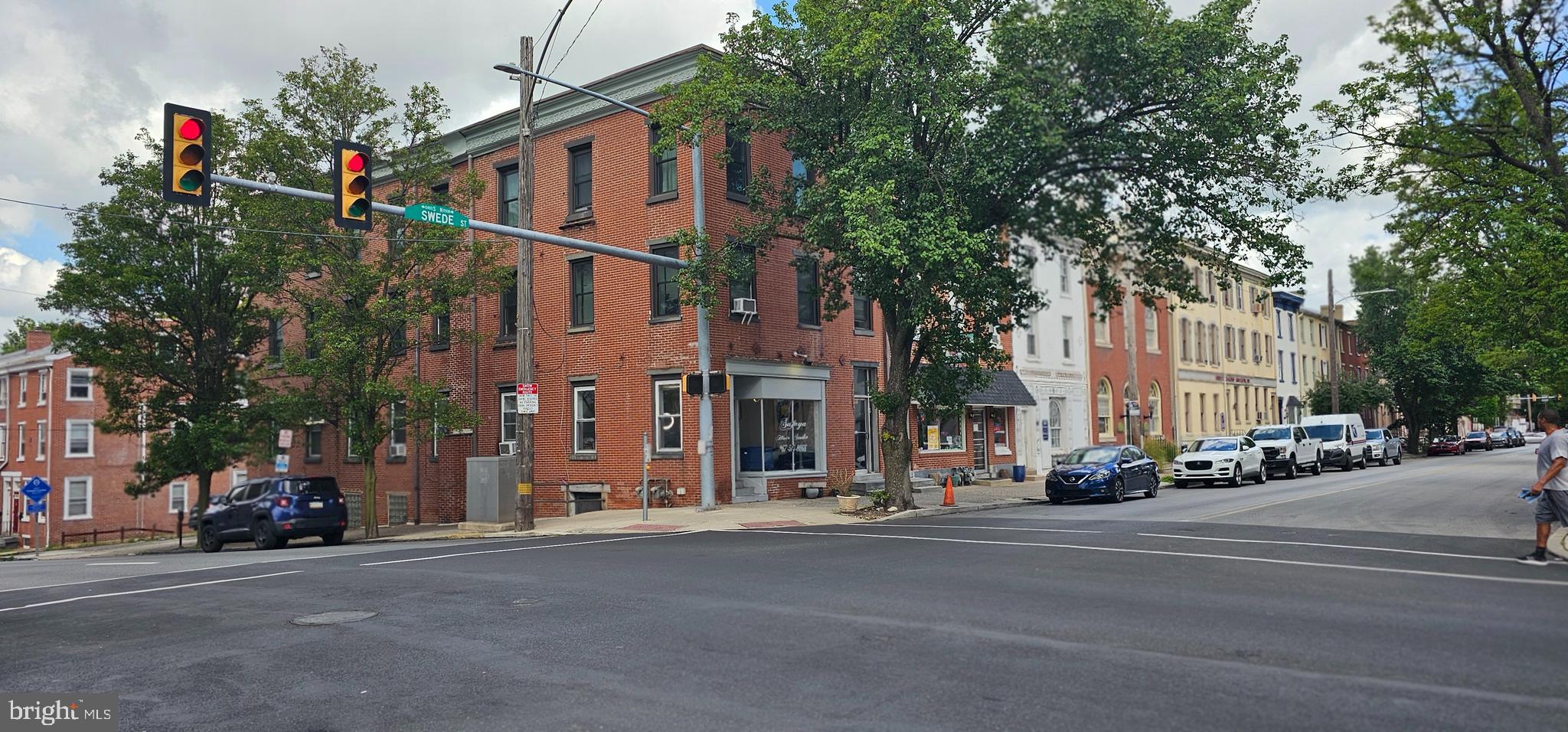 Great for a coffee shop. Across the street from the county seat Montgomery County Court House. The property is in a prime location. Just a 1-block walk to the bus stop, grocery store . A short walk to Elmwood Park, the Norristown Zoo, Montgomery County Courthouse, train station (to Philadelphia) and the Norristown Public Library. Five-minute drive to King of Prussia, 30 minutes to Philadelphia. This is a rare opportunity to own 4 apartments under one roof and a commercial space great for a Starbucks. The rental demand in this area is strong. Montgomery County Housing Authority reimbursement for an apartment in this area is see attachment a month (per unit). If you haven't recently visited, you may not have seen all the improvements that have occurred in Norristown from streetscapes, the cultural district, and major transportation improvement projects to thriving neighborhoods - commercial growth in Norristown is on the rise. Norristown is home to many new businesses - and existing businesses are expanding. The Recreation Department provides programs for children and adults throughout the year. The Thomas Barone Memorial Complex offers 3 athletic fields, one with lights, for youth baseball and softball programs. Latshaw Field is host to the Chestnut Hill University Baseball Team. Elmwood Park offers: Bocce Ball, picnic areas, a brand new impressive 3 story playground, as well as outdoor concerts on Sundays and volleyball. The property along the Norristown riverfront is readied for redevelopment and the path forward for a thriving riverfront in place. Schuylkill River Trail and Norristown Transportation Center development has been completed. The 70-acre parcel that was the former site of the State Hospital was deeded to Norristown borough from the state last year. Plans for the re-development of this site are nearing completion.​