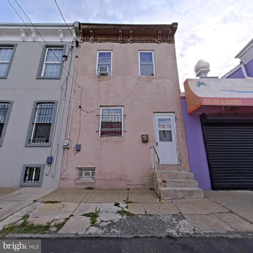 Welcome to this 3-bedroom, 1.5-bath two-story rowhome in the growing West Kensington neighborhood, offering a fantastic opportunity for both homebuyers and investors alike. Step inside to find laminate flooring throughout the main and upper levels, adding durability and a clean look, while the kitchen and baths feature easy-to-maintain tile flooring. The property has been well cared for and remains in above-average condition, though the kitchen and bathrooms present a great chance for modernization to instantly boost value. Being SOLD-AS-IS, this home offers excellent potential for customization and investment return.

The home is powered by forced-air heating and cooled by convenient window units, providing year-round comfort. With just a bit of cosmetic updating—like fresh paint—this home can quickly be transformed into a move-in-ready residence. The unfinished basement provides excellent storage space and potential for future customization, whether as a recreation area, office, or expanded living space. The home is currently occupied by tenants who are on a month to month lease and have plans to move out of the property soon. The property will be delivered vacant at closing. The seller is selling the property "As-Is" and will not make any repairs to the property.

Beyond the home itself, the location is a standout. With an excellent Walk Score of 88, most daily errands can be accomplished without a car. Commuters will love being just 13 minutes from the Market Frankford Line stop at the Huntingdon Station, making travel throughout the city quick and convenient. Outdoor enthusiasts will appreciate the close proximity to Fairhill Square, Hissey Center, and Mann Recreation Center, offering green space and recreation right nearby.

For buyers, this is an affordable opportunity to purchase in a vibrant community and personalize the home to your taste. For investors, this is a good opportunity to get a good return on investment and combined with the property’s solid condition and potential for value-added updates, makes this a smart buy with a great opportunity for future appreciation. Don’t miss your chance to own a well-located property with endless possibilities!  Schedule your showing today!