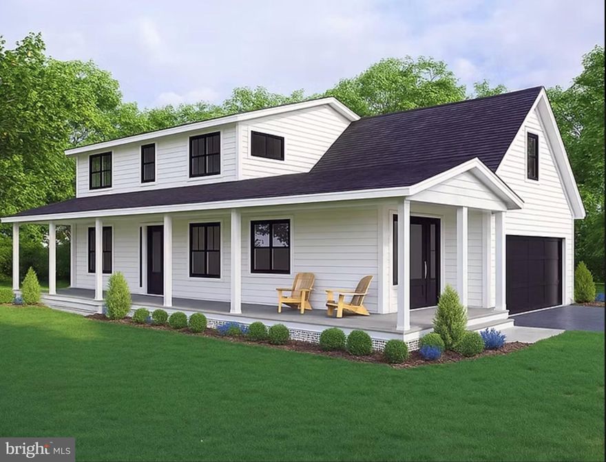 Centrally located between Easton and St Michaels and just a stone’s throw from the Oxford Bellevue Ferry on the Tred Avon, one of Talbot County’s premier waterfront communities with 13 half acre to 1.5 acre home sites. The community features its own private beach and kayak launch with nearby public park with playground and marina. Just minutes to Talbot County's favorite waterfront towns by car, bike, or boat. The community features Coastal style homes built by Paquin Design Build. This to-be-built home, features 4 bedrooms with the primary suite on the main level, 2.5 baths, an in-ground pool and water views.