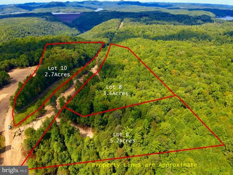 Vacant Land For Sale - LOT 8 Creekside Road<br/> Nicholas County, MOUNT NEBO, WV 26679