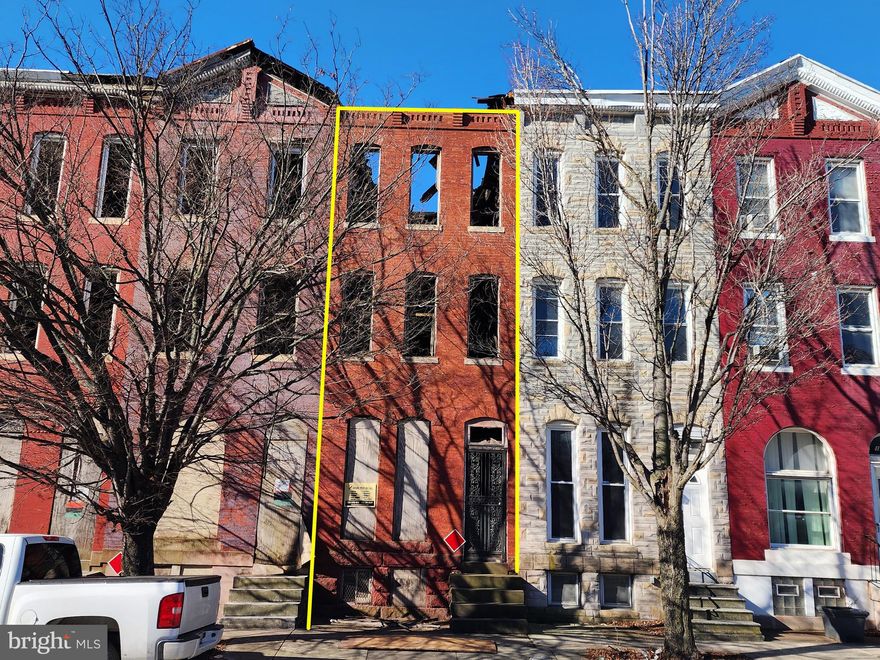 ONLINE AUCTION: Bidding begins 02/19/2024 @ 10:00 AM. Bidding ends 02/21/2024 @ 7:30 PM. List Price is Suggested Opening Bid. 3 Story Shell Townhouse located in the Sandtown-Winchester area of Baltimore City. Residents can enjoy the nearby attractions such as West Baltimore MARC Station, Coppin State University, Mondawmin Mall, & Grace Medical Center. Easy Access to Major Traffic Arteries Edmondson Ave & E North Ave. Property is Vacant. Deposit: $5,000.