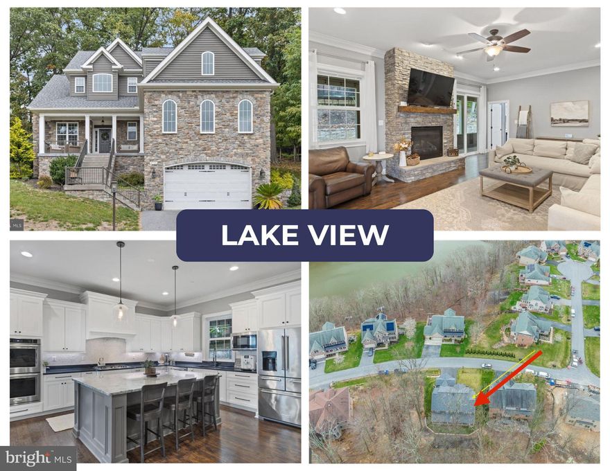 Seasonal lake view! Gorgeous custom home only 6 years old! Main floor primary suite! This home has everything you could ever want. The main level boasts a custom gourmet kitchen perfect for any chef, a separate dining room, living room off the kitchen with beautiful stone gas fireplace , an enormous family room/office/game room, a main level bedroom with private full bath, half bath, laundry, covered back patio and covered front porch. Upstairs there are 5 bedrooms (one currently used as a large office), and 3 full bathrooms. The lower level is fully finished with a huge family room and another full bath. The front of this home overlooks the lake and is a short walk to the trails and the water. Enjoy full access to all that Lake Linganore has to offer:- deep Navigable lake, multiple sandy beaches, multiple pools, boating, fishing, swimming, tennis, basketball, beach volleyball, nature & bike trails, Frisbee golf, pickle ball, Event Tent, Farmers Markets, Summer Concert Series under the stars, playgrounds and so much more! Come and see for yourself.
