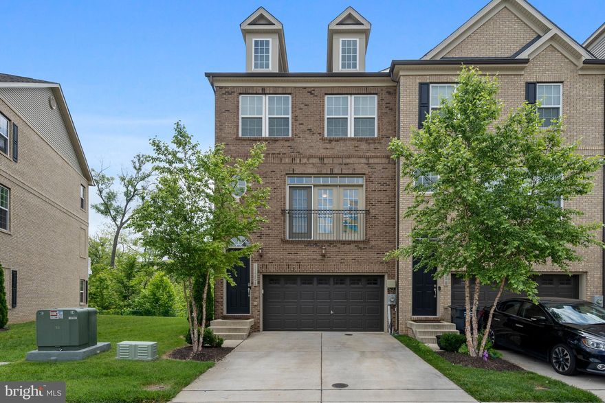 Step into luxury and convenience with this stunning 3-story end-unit townhome in the heart of Waldorf, MD! Built by Stanley Martin in 2019, this brick-front beauty offers 3 spacious bedrooms, 3.5 baths, and over 2,188 sq ft of stylish, well-appointed living space. From the moment you arrive, you'll notice the pride of ownership—freshly touched-up paint, professionally cleaned carpets and interiors, and a move-in ready feel that makes your transition seamless.

The open-concept floor plan is perfect for entertaining, with high-end finishes, ample natural light, and a modern kitchen that flows effortlessly into the dining and living areas. Retreat to your luxurious primary suite with a private bath and walk-in closet, or enjoy the extra living space on the lower level with access to your 2-car garage.

Located just minutes from top-tier shopping, dining, entertainment, and major commuter routes into Washington, D.C., Northern Virginia, and Joint Base Andrews, this home combines upscale living with unbeatable access.

Don’t wait - come see it today, fall in love, and get ready to call the movers! Your Home Sweet Home is here.