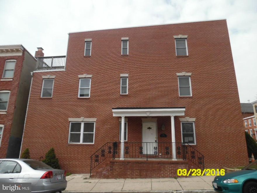 HUD Owned Home, case number 241-840964.  HUD Homes are sold "as is,"  FHA insurable with repair escrow, subject to appraisal. Fantastic opportunity to own this value-priced townhouse! 4 levels of living space including a finished basement. Wood floors, gourmet kitchen with breakfast bar. Master bedroom on top floor with deck.  Great downtown location. Walk to Harbor.