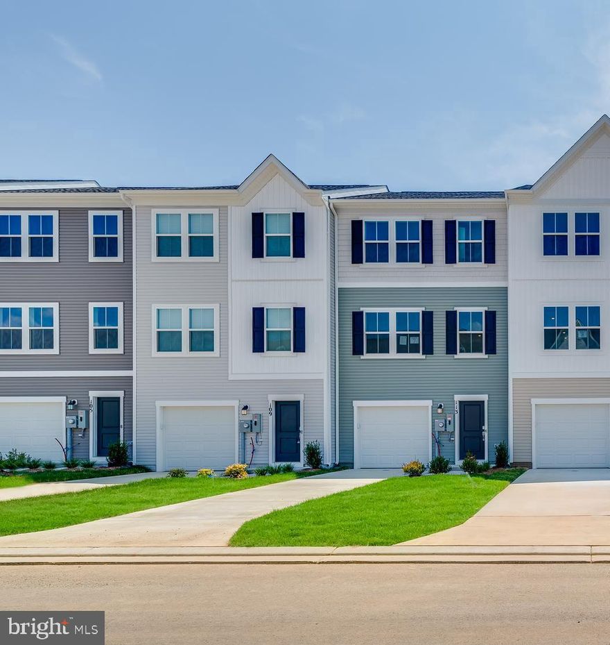 ESTIMATED DELIVERY: AUGUST 2025!

Welcome to The Gallery, one of Martinsburg's newest communities! Located centrally to plenty of recreation, dining, and shopping options, and only 2 miles proximity to major metros like I-81, you'll have everything you need within minutes of your brand-new home!

Introducing the Harriett floor plan by Lennar, where luxury meets affordability. This 3-level townhome boasts a front-load 1-car garage, a spacious backyard, and 3 bedrooms. With 2 full baths and 1 half bath and an alternate third floor plan with a 2-foot extension, you'll have all the space and conveniences you desire. When you step into the home from the 1-car garage you will see the spacious rec room waiting to be transformed to meet your needs. Once on the second level, you'll see the kitchen features beautiful White Ornamental granite countertops, Barnett Duraform cabinets in Linen, and Frigidaire stainless steel appliances.  This level has a half bath and an open concept connecting the dining room and great room, plus extra LED lights. Upstairs, you will find all 3 bedrooms and 2 full bathrooms. The primary suite includes a walk-in closet. The laundry room is upstairs for added convenience. Don't miss your chance to be one of the first homeowners in this up-and-coming community!

*Prices and incentives are subject to change without notice. Photos are of a similar home. Prices and features may vary and are subject to change. Prices do not include closing costs and other fees to be paid by buyer and are subject to change without notice. This is not an offer in states where prior registration is required. Void where prohibited by law. Copyright © 2022 Lennar Corporation. Lennar, the Lennar logo are U. S. registered service marks or service marks of Lennar Corporation and/or its subsidiaries. Date 02/22