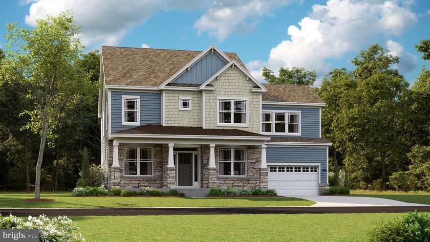 This beautiful new home will be completed in February!  The Amazing gourmet kitchen comes with double ovens, generous kitchen island with quartz countertops, stainless appliances, wide planked flooring, a morning room, study, 3 full and 1 1/2 baths and a 2 car garage.  The gorgeous owner's suite comes with a sitting room and owner's bathroom has a super shower along with 2 shower heads.  The second level features 4 bedrooms and a bonus room, great for entertaining. Finished walk out lower level comes with a full bath, finished recreation area and a media room, great entertaining area!  Enjoy the wooded views with plenty of privacy.  Photos are for illustration purposes only.