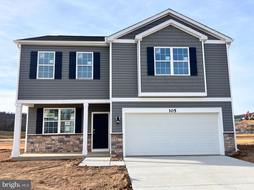 !! This Penwell model offers 4 bed/2.5 baths and a flex room on the main level. Fully equipped kitchens with stainless steel appliances, 25 cu ft side by side refrigerator with in door water/ice, multi cycle dishwasher, disposal, range and microwave with kitchen cabinetry, LED work area kitchen lighting and granite counter tops. America's "Smart Home Technology" featuring Quisys IQ HD touchscreen with camera, Wi-Fi video doorbell, Echo Dot speaker with Alexa, Z-Wave programmable theromstat, smart light switch and Keyless Entry front door lock with deadbolt, flat screen prewires with cat-6 outlets in owners suite and living area, and finally a Wi-Fi enabled garage door opener. LVP flooring on main level public areas, two panel interior doors with brushed nickel hardware, wall to wall carpeting in bedrooms, ceiling fan pre-wires, - ALL BRAND NEW AND ALL INCLUDED!!! Attractive low down payment financing programs available at below market rates. Closing cost assistance plus a RWC 10 year warranty. ACT NOW!