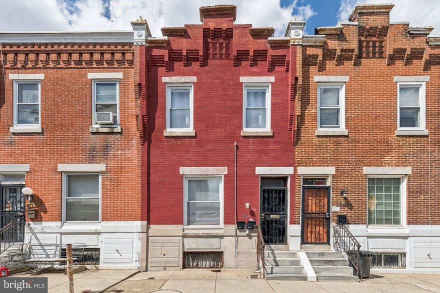 Welcome to 2244 N Woodstock Street - a move-in ready and fully upgraded duplex ideal for both owner-occupants and rental investors.  The property was fully upgraded in 2020 including central A/C, all new appliances, and modern finishes. Unit 1 features a 1-bedroom, 1-bath layout with a private backyard as well as bonus basement storage space. Unit 2 is a bright and spacious 2-bedroom, 1.5-bath apartment with high ceilings, and abundant natural light, offering a comfortable and modern living environment. Conveniently located near major transit, shopping, and neighborhood amenities, this property combines modern upgrades with long-term income potential. Don’t miss your chance to own a turn-key duplex in a growing area!