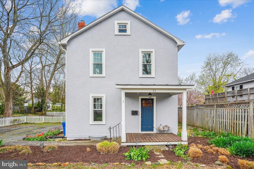 This picture perfect home has been completely renovated in the last few years and is the best of all worlds.  Built in 1905, the  original charm, style and detail still exists alongside new and modern updates that will knock your socks off.  Gorgeous, modern kitchen with a huge island, second, wide staircase with charming detail, lovely modern bathrooms, newer windows and mechnical systems and a metal roof for longevity.   The fully fenced yard is huge and offers plenty of space for play and entertainment on the patio and boasts a convenient, oversized storage shed.   Right in the heart of downtown Berryville.  Enjoy a peaceful quiet neighborhood within a short walk to restaurants, art galleries, gift shops and daily needs.  Truly the best of all worlds right in the center of Viriginia wine and brewery country and convenient to Routes 7 and 50 and I-81.