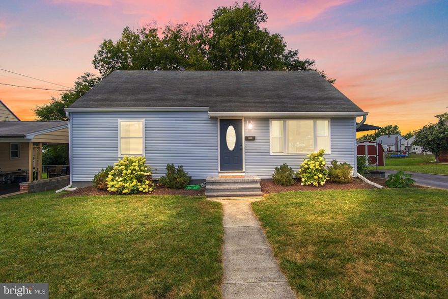 Adorable Cape Cod updated and waiting for your arrival! This home is lovingly cared for and offers the following: 3 bedrooms, 2 full baths, rec room in basement (includes pool table and bar), fully fenced rear yard, deck and 2 car garage. Updates include: Privacy fence 2018, Sliding glass door 2018, 10'x20' deck 2019 - stained 2023, Metal Roof on Garage 2020, Installed Dishwasher 2021, Heat Pump 2021 (oil backup), Main Floor Replacement Windows 2021, New Siding 2023, $6000 Negleys Water treatment System 2023, Appliances and granite in kitchen 2017. Check out those pictures of the deck at night! Imagine yourself on those fall evenings by the firepit!