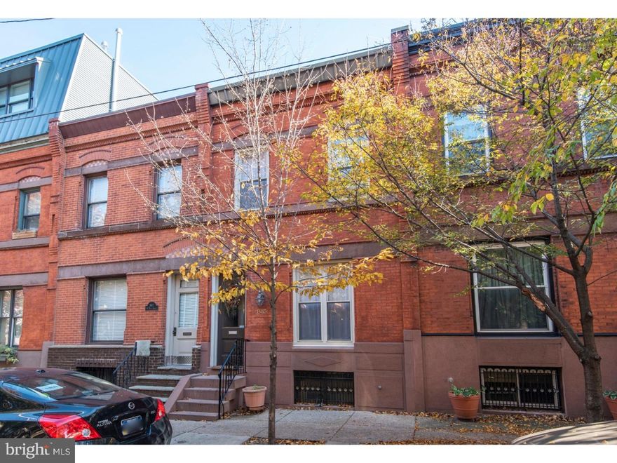 Treat yourself with an early gift of a new home this holiday season!  Come and see this beauty, bright and wide townhome on tree-lined 25th street and in Bache Martin school catchment. View 3D Tour: https://my.matterport com/show/?m=1VyHYhLbc65    Perfect balance of elegant world charm and modern upgrades. Many original period details beautifully preserved in all areas of this home. Original heart pine floors,crown molding and lofty 10 ft ceilings. This property has been proactively maintained throughout. Some of recent improvements include truly chef's dream kitchen with top notch organizational features - designed by professionals and presented on DIY television show in 2011 !!  Must See ! Spacious and inviting that will make every single one of your culinary experiences a real pleasure. Subway tiles, 30inch gas stove and Bosch oven, stainless steel appliances( whirpool), recess lighting, wide (Moen)sink,granite counter tops, storage, 40'white lace cabinets. There is a newly built powder room off laundry room with radiant heated tile floor ! The Samsung stacked high- efficiency front loading washer and dryer are located at the front of powder room for your convenience. A door from the kitchen invites the outside in and leads to a sunny patio with privacy, perfect for your morning coffee or afternoon cocktail ( freshly painted 2018). The second floor features very spacious and bright bedrooms with original hardwood flooring. Main second floor bathroom refreshed in 2014 also with radiant heat flooring. Other energy upgrades ( 2014) include: several new windows, added roof insulation and sealed basement. Home front bricks have been repointed in 2017. Full basement that could be easily finished in rec room, office...Aptly named one of "Philly's Hottest Neighborhoods" by Philadelphia Magazine, Fairmount has it all! Ideally located near the Philadelphia's Art Museums, Fairmount Park, the Parkway, the Academy of Natural Sciences, The Rodin, The Barnes and the Franklin Institute and many local favorite restaurants. Come and enjoy your tour!!