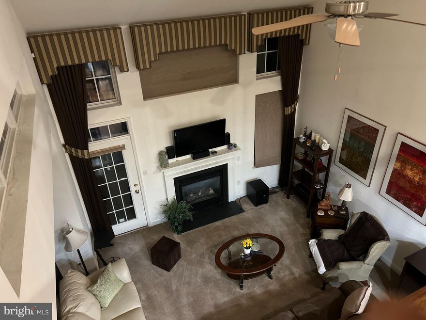 *PRICE REDUCED FOR IMMEDIATE SALE*Welcome to Effortless Living in a Premier Over-55 Community! If you are looking for the perfect blend of comfort, style, and low-maintenance living...this is it.   This 3,500 SQ. FT. Large North East facing 3 bedrooms, 2 full and 2 1/2 baths in desirable Meridian Crossing. As you step into the home, you'll be greeted by 9-foot ceilings that magnify the effect of the open-concept floor plan. The large foyer is flanked by a cozy office area to the left and the formal dining room to the right. The spacious eat-in kitchen boasts stylish cabinets, granite countertops, stainless steel appliances, a double sink, and a double wall oven. This kitchen is a dream for any home cook. The spacious island, complete with pendant lighting and seating for eight, provides a central gathering place for all. A pantry adds extra storage. Flowing off the large kitchen is the two-story family room centered around a gas fireplace. The family room offers walls of windows, allowing this home to be awash with light. The main-level primary suite is a true retreat. It features a tray ceiling, crown molding, a walk-in closet, and an additional standard closet for ample storage. The ensuite full bath is equally impressive, with a double vanity, a soaking tub, a stall shower, a water closet, and a linen closet, providing both functionality and luxury. Rounding off the first floor is a lovely 1/2 bath and the laundry room. Moving upstairs, the upper level offers a generously sized second-floor living room that overlooks the first-floor family room. This additional living space provides versatility and can be used for various purposes according to your needs and preferences. The large living room offers a balcony overlooking the family room with a direct view of the gas fireplace. The 2 large upstairs bedrooms boast walk-in closets and share a convenient Jack and Jill full bathroom, making it ideal for all residents and guests. Rounding of the 2nd floor is a 2nd 1/2 bath and a large storage room that would make an amazing 2nd office or a den. The basement provides ample storage space or the potential for additional living areas. Convenient interior garage access allows for easy entry and exit, especially during inclement weather. The community has a clubhouse with a fitness center, a business center with internet, a tennis court, and a basketball court. The low monthly fee includes the Clubhouse, lawn care, trash pick up, snow removal, maintenance of the common areas, use of the tot lots, tennis courts, and all ball fields, in addition to the walking trails. All of these items make for a truly carefree lifestyle.  Move in and unpack, you are home.