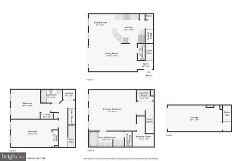 Tiny photo for 5841 Bella Marie Way, FREDERICK, MD 21703 (MLS # MDFR2076404)