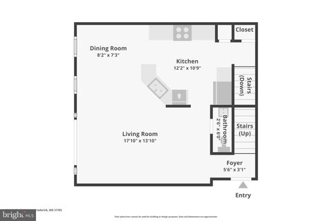 Tiny photo for 5841 Bella Marie Way, FREDERICK, MD 21703 (MLS # MDFR2076404)