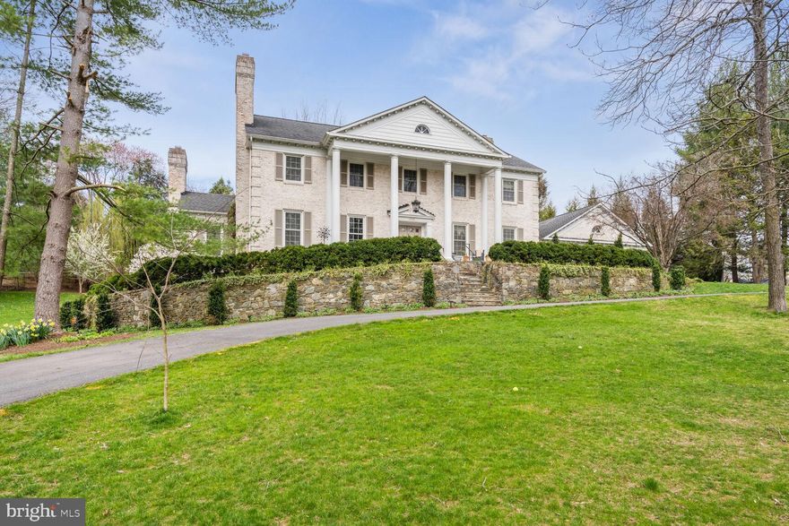 Open Sunday 3/24, 1-3pm!  This Mitchell & Best all-brick stately Georgian Colonial exemplifies pure elegance from the moment you pull into the large circular driveway.  Situated atop the most coveted 2 acre lot in the exclusive Lake Potomac community, this 1987-built 5 bedroom/4 bathroom/2 half bath home with 
6 fireplaces and 3 car garage is truly a rare find! Beautiful crown molding and gleaming hardwood floors flow throughout the main and  upper levels.  Expansive sunlit gourmet kitchen opens to family room with floor to 
ceiling stone wood-burning fireplace, floor to ceiling windows and a French door leading to the oversized 
deck in the private  backyard. Sophisticated living room and dining room, each complete with walls of windows and a marble surround fireplace.  Main floor also highlights a home office with built- ins and glass 
French pocket doors, a powder room and mudroom with built-ins, a doggy spa/shower and access to both the backyard and the side entry 3 car garage.  As you ascend the stunning curved staircase,  you’ll arrive at the 
owner’s suite, encompassing an expansive owner’s bath, walk-in closet, dressing area and large bedroom with a wood- burning fireplace.  Down the hall you’ll find a laundry room, a hall bathroom and 3 generous 
secondary bedrooms, one with an en-suite bathroom.  Amazingly redesigned and recently refinished with 2027 sq ft of additional living space, the walk-out lower level features an elegant landing opening to an 
enormous space, featuring a recreation area, 2 fireplaces, a powder room, a fabulous guest suite with a 
stylish en-suite bathroom, walk-in closet and separate access to the back patio.  Breathtaking private lot with fabulous flagstone paths and patio,  a large Trek deck and front and rear stone retaining 
walls creating a consistent and stunning architectural feature. Beautiful landscaping and spectacular 
exterior lighting and house accent lighting.   The house has an Invisible Fence installed around the entire property for pets.   All new window and doors by Thomson Creek (except two in the 
back). Light switch dimmers throughout.   Drainage system in place.  A MUST SEE!!!!