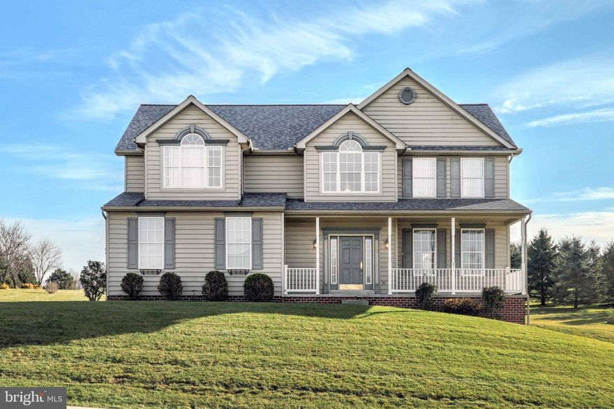 LOCATION, LOCATION, LOCATION is key with this two-story colonial on the South end of Hanover. 
New Roof. Southwestern schools. Close to conveniences and great for commuters. Quiet neighborhood with a spacious yard offering privacy and a beautiful paver patio you're going to love! This home features 4 beds, 2.5 baths and all the rooms you need for your family or for entertaining. 1st floor laundry. Endless possibilities with the unfinished walkout basement. This home is ready for you to make it your own so bring your ideas! No need to wait, just pack your belongings and be home in time for the Holidays or start the New Year in a new home! Don't let this one get away.