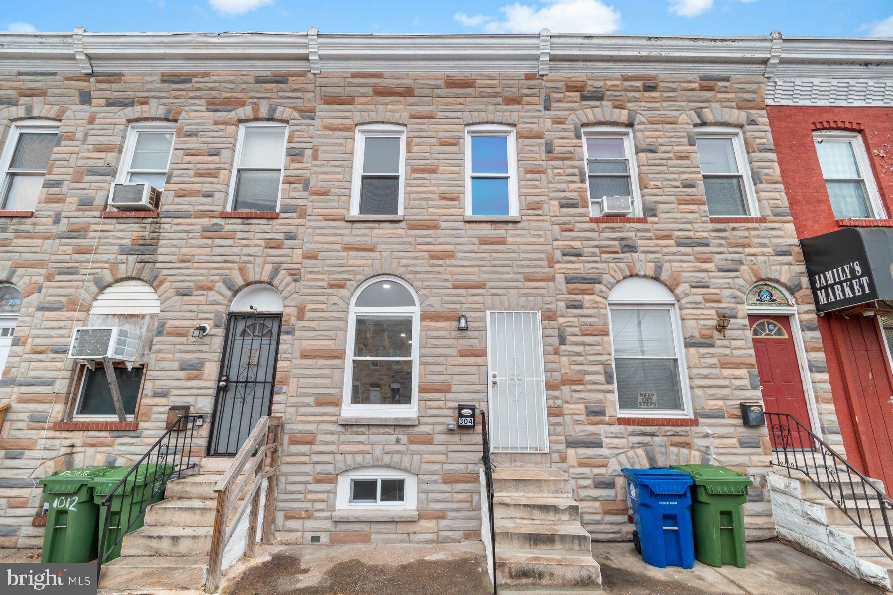 Welcome to 304 S Calhoun St, a stunningly renovated 3-bedroom, 2-bathroom rowhome that seamlessly blends modern updates with classic Baltimore character. Step inside to a bright, open-concept living space featuring **brand-new flooring, contemporary finishes, and abundant natural light.**
✨ Highlights You'll Love:
✔ **Sleek new kitchen** with quartz countertops, modern cabinetry & stainless steel appliances
✔ **Beautifully updated bathrooms** with stylish fixtures & finishes
✔ **Spacious bedrooms** with generous closet space
✔ **Fresh paint, new flooring & upgraded lighting throughout**
Situated in a prime location, this home offers **easy access to downtown Baltimore, major highways, public transit, shopping, and dining**—making it a fantastic choice for homeowners and investors alike.
📍 Convenient city living with nearby amenities
🚗 Street parking available
🏡 Perfect for first-time buyers or as a turnkey rental
This is an opportunity you don’t want to miss—**schedule your showing today!** 🔑✨