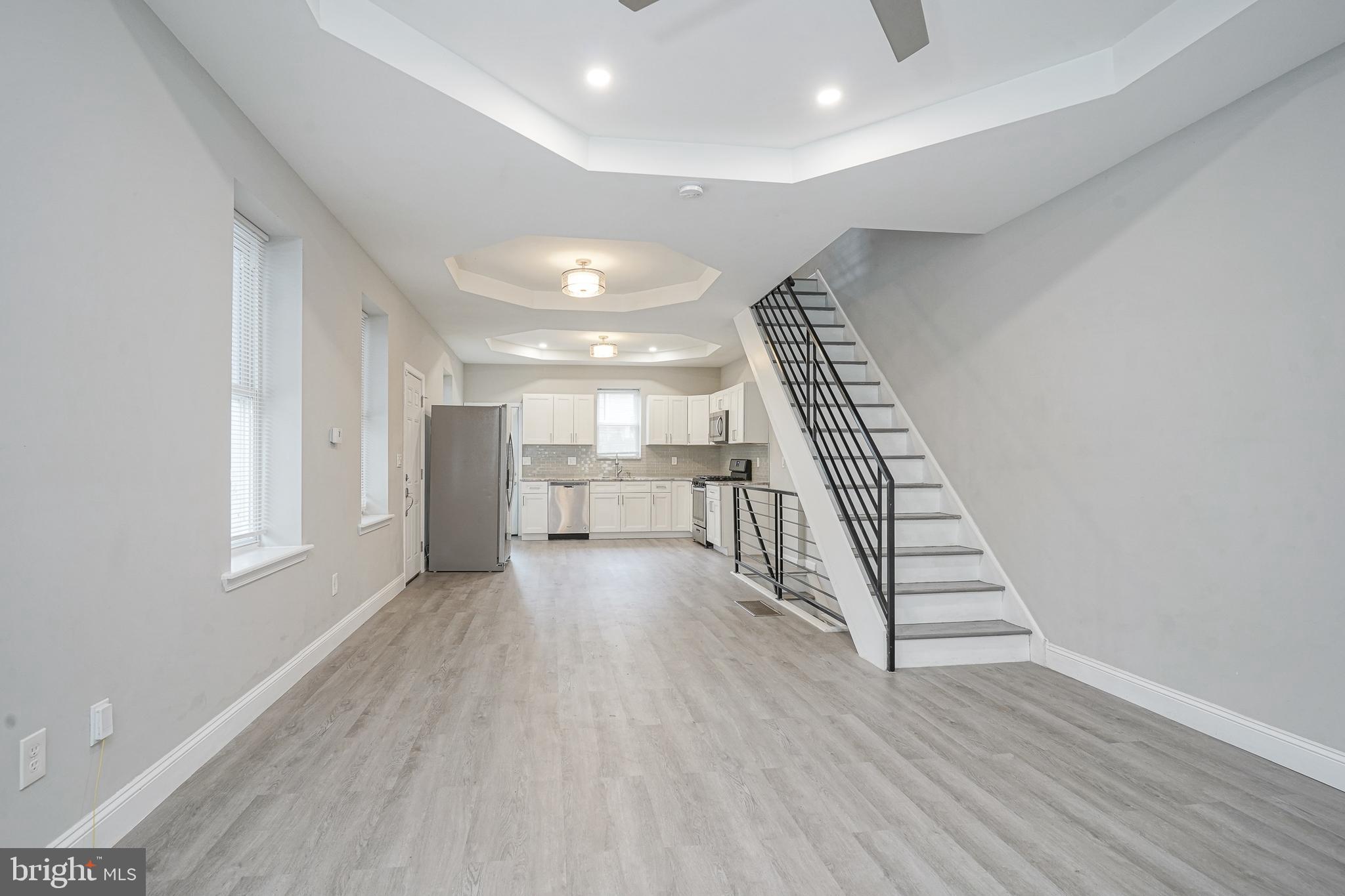 Welcome to this impeccably reimagined corner property, situated in the heart of Fishtown. This home offers an exceptional lifestyle opportunity in one of Philadelphia’s most vibrant and sought after communities. This 3-bedroom, 2-bathroom home showcases an expansive and thoughtfully designed interior. The main level is defined by soaring ceilings, an abundance of natural light, and rich, reclaimed hardwood flooring that flows seamlessly throughout. An inviting open layout provides the perfect setting for both refined entertaining and comfortable everyday living. A standout feature is the rarely found oversized private backyard. A serene urban retreat ideal for alfresco gatherings, gardening, or quiet relaxation. The fully finished lower level offers versatile space that can be tailored as a home office, gym, media room, or personal lounge. Positioned in a prime location just steps from Philadelphia Brewing Company, Forin Cafe, Fiore, Circles and Squares, Stock’s Bakery, and Cook and Shaker—this home also offers effortless access to the dynamic Frankford Avenue corridor, known for its boutique shopping, artisanal cafes, and vibrant arts scene. Schedule your tour today.