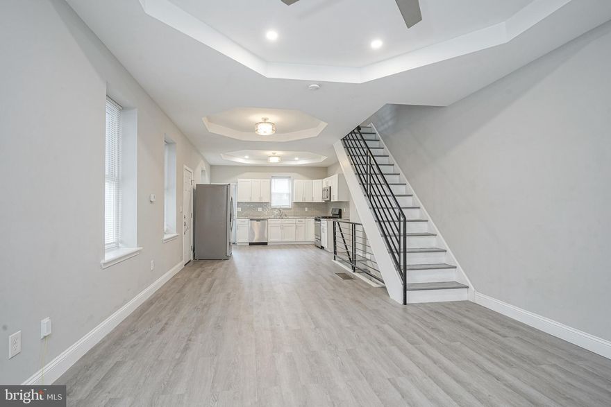 Welcome to this impeccably reimagined corner property, situated in the heart of Fishtown. This home offers an exceptional lifestyle opportunity in one of Philadelphia’s most vibrant and sought after communities. This 3-bedroom, 2-bathroom home showcases an expansive and thoughtfully designed interior. The main level is defined by soaring ceilings, an abundance of natural light, and rich, reclaimed hardwood flooring that flows seamlessly throughout. An inviting open layout provides the perfect setting for both refined entertaining and comfortable everyday living. A standout feature is the rarely found oversized private backyard. A serene urban retreat ideal for alfresco gatherings, gardening, or quiet relaxation. The fully finished lower level offers versatile space that can be tailored as a home office, gym, media room, or personal lounge. Positioned in a prime location just steps from Philadelphia Brewing Company, Forin Cafe, Fiore, Circles and Squares, Stock’s Bakery, and Cook and Shaker—this home also offers effortless access to the dynamic Frankford Avenue corridor, known for its boutique shopping, artisanal cafes, and vibrant arts scene. Schedule your tour today.