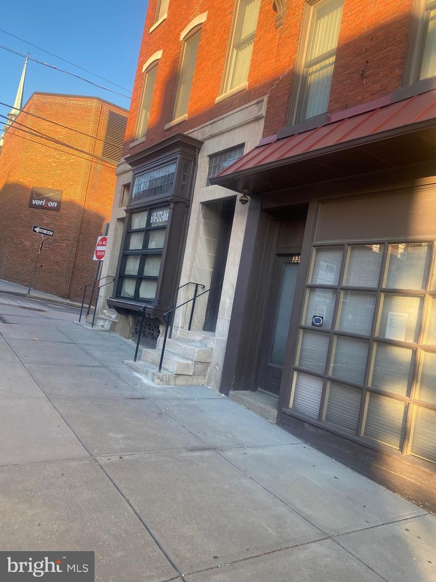 Excellent commercial space available for lease. Property is in the downtown Norristown's bustling commercial district. Perfect for new or existing business looking to expand. Located admist new development. Located directly across the street from a new 116-unit apartment complex set to break ground this year and a 2-minute walk to the new $400 million Justice Center. A unique opportunity in a rapidly growing area! Propery is located in Quailfied Opportunity Zone.

 Flex space options with square available from 800-3,500 if combined with the 2nd fl(800 Sq ft.) or adjoining property 332 Dekalb (1500 Sq ft).

The building's floor plan will work great for a single user but is versatile enough to lease-out the 1st or 2nd floors together. A pass-through door connects you to 330 Dekalb offering additional flexibility to meet your business need. Ample street parking along with a lot in the rear employees or customers. Space is being rented AS-IS. Rent rate could be flexible for an occupant who requires custom fixtures and build outs. Available for showings with 24 hours' notice. A great location and space for any business. Some of the suggested uses include: Childcare Center Restaurant (Take out and or sit-down) Boutique Retail Legal and Professional Services (Real Estate Brokage, Title Company, Insurance Agency, Auto Tag) Beauty Salon Barber Shop Content Creator studio Small Law Firm.