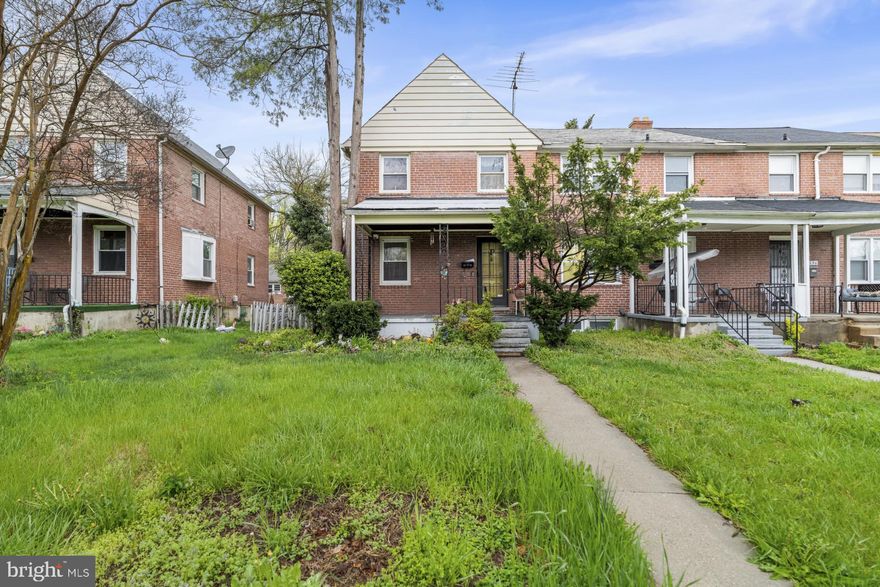 Welcome to 1532 Stonewood Rd, a solid 3-bedroom, 1.5-bath end unit townhome located in the heart of Baltimore, MD—a city seeing strong demand from both renters and homebuyers. This property offers a prime opportunity for flippers or buy-and-hold investors looking to build instant equity with a strategic renovation.With great bones and solid square footage, this home is brimming with potential. Add your vision and updates to unlock ARV (After Repair Value) potential in a neighborhood where renovated properties are commanding top dollar. Whether you plan to flip for profit or refinance and rent, the numbers make sense.Baltimore continues to be a hot market for investors thanks to:Strong rental demand and low vacancy ratesAccess to Johns Hopkins University, Morgan State, and Loyola UniversityClose proximity to Downtown Baltimore, I-95, and public transit, making it attractive to commutersOngoing revitalization efforts and city-backed development initiatives