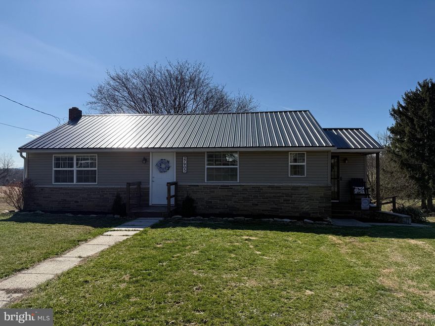 Check out this cozy Ranch style home that checks all the boxes! This recently updated and impeccably maintained 3 bedroom, 1 bath home sits on 3.7 acres with a beautiful back patio. The incredibly spacious backyard poses all kinds of possibilities for use such as creating a gardeners paradise, fencing it in for pets or farm animals, or create the ultimate patio hangout spot complete with peaceful woodland creature views. This property also includes a two car carport with electric hookup, lights, and outlets! Don't forget, this property also includes a garden shed for added storage.  This home features gorgeous hardwood flooring, freshly painted walls, ceiling lights, and so much more! The inviting kitchen features plenty of roomy cabinet space, a pantry closet, and a great spot for your family to share meals together around the table. Enjoy the new pellet stove that comes with the property, saving you a bundle on heating costs! 
The location is perfect for a quick zip to the turn pike or an easy drive to McConnellsburg. Located in Forbes Road school district. This property has all the makings for your forever home!
Give me a call today to schedule a showing!