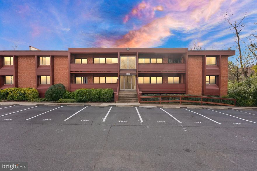 Best View in the Community! This sun-drenched condo is the crown jewel of George Mason Village, boasting a premier location that overlooks a lush green lawn and expansive baseball field views. Enjoy your morning coffee on the large private balcony—a perfect, wide-open space to relax and take in the scenery.

The interior is flooded with natural light and features a fresh, modern renovation by the owner. The updated kitchen shines with brand-new cabinetry and countertops, complemented by new flooring and designer lighting throughout the unit. Ample closet space and a generous layout make this home as functional as it is beautiful.

Unbeatable Value: Live a truly worry-free lifestyle with a condo fee that covers nearly everything: Electricity, Gas, Heat, Air Conditioning, Water, Sewer, Trash, and even Internet/Cable. The building offers easy "in and out" access, one assigned parking space, one visitor pass, and plentiful street parking. Steps from the community pool, playground, and the Four Mile Run trail. This is the one you’ve been waiting for!Schedule online. Please wear shoe covers and leave all lights ON after showing. Monthly condo fee includes ALL utilities: Water, Electricity, Gas, Heat, Central AC, and High-Speed Internet (Verizon Fios). One assigned parking space and one visitor parking pass included.