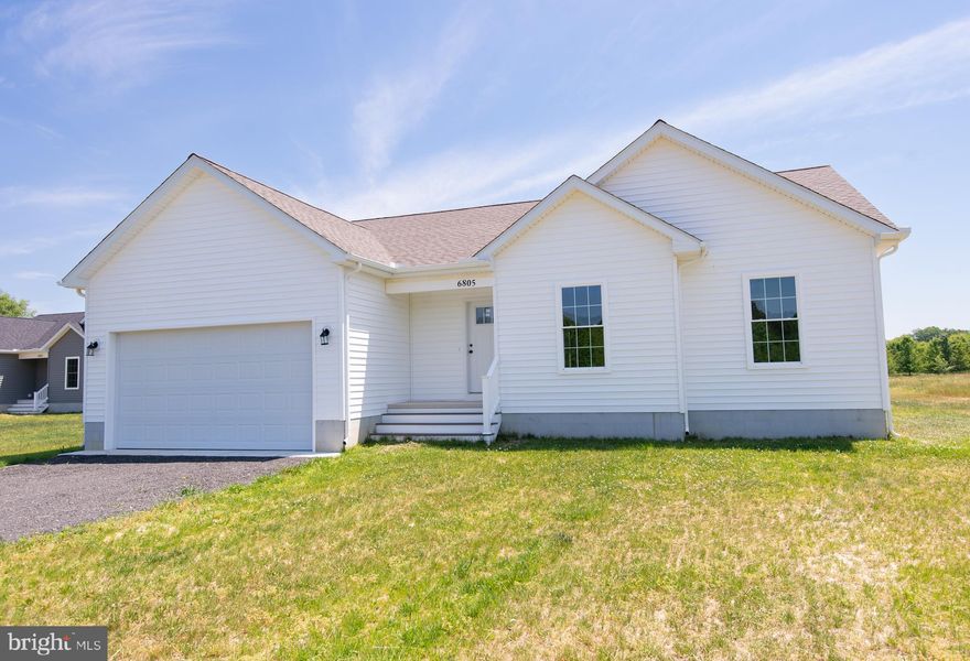 Brand-new and 100% completed! Avoid the hassle of building with this pristine new construction home on Wrights Rest Road. Featuring a bright open-concept layout, modern finishes, and an attached front-entry garage, this property offers the perfect blend of style and country peace. Situated on a large lot with no HOA restrictions, there's plenty of room to spread out and enjoy true Eastern Shore living. Ready for immediate occupancy—make it yours today!