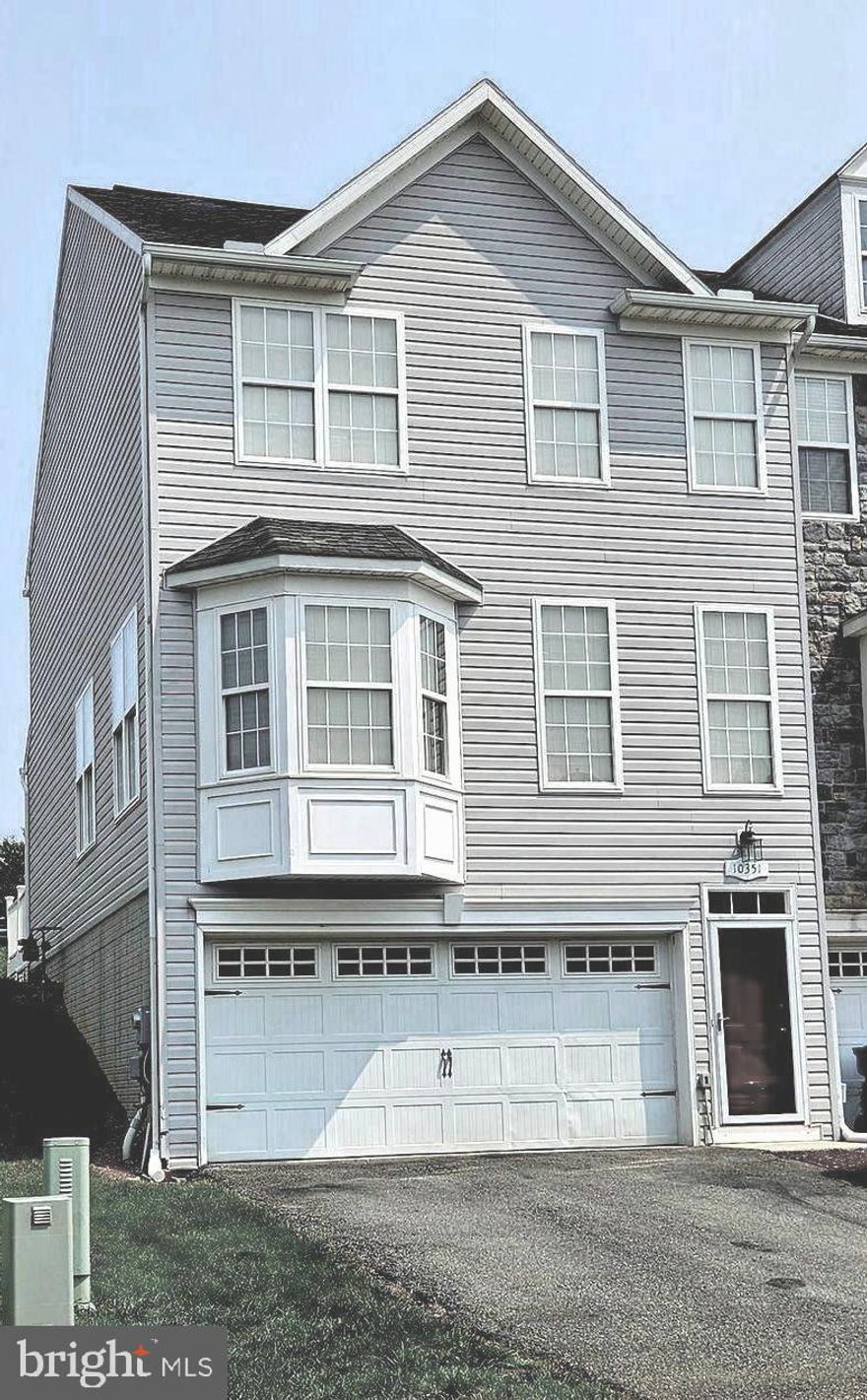 Spacious & bright 3-level end unit townhome ready to move in! Open main level features a kitchen with island, new microwave & garbage disposal, SS dishwasher, stove & side-by-side refrigerator; family rm/kitchen area with gas fireplace; combo dining & living rm with hardwood floors; and powder rm. Bedroom level includes a large master suite with walk-in closet & super bath---double sinks, shower & soaking tub; 2 more bedrooms, full bath & convenient laundry.  New, neutral carpet has just been installed in bedrooms, hall, & on the stairs.  Lower level has a spacious 2-car garage & unfinished area ready to be converted to a playroom, office, recreation room, etc.  SGD from kitchen leads to a rear deck that backs to common area.  2nd & 3rd floors have recently been painted!  Home Warranty included for peace of mind. The community of Carriage Hill has easy access to commuter route #70, shopping & restaurants, & all that Hagerstown has to offer.