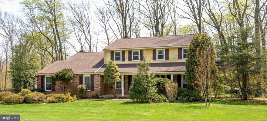 Welcome to 1091 Independence Drive in Lower Makefield Township, Yardley PA.
This beautiful Colonial home is treasured, highly maintained and reflects consistent care. 
Savor the views, the privacy and the beautiful wildlife that have been appreciated for many years from the sizable bay windows. 
This four / five bedroom, two and a  half bathroom, two car garage Colonial offers a blend of classic design with a functional and spacious layout. 
The heart of the home is the updated kitchen featuring pleasing wood cabinetry, stainless steel refrigerator, dishwasher and a generously sized pantry that provides plenty of storage. 
The main level offers multiple spacious living areas including a warm and inviting family room with a wood-burning fireplace and custom built-ins, perfect for cozy evenings or casual gatherings. 
A bright and spacious formal living room and dining room provide elegant spaces for hosting special occasions. The foyer includes a large coat closet and the powder room has been tastefully updated.
On the second floor, you’ll find authentic hardwood floors throughout the generously sized bedrooms. The bonus room can be used as a fifth bedroom, den, playroom or a home office... any needs that you may have.
The considerably sized, primary bedroom features a spacious, walk in closet and an updated full bathroom.
The BONUS room (or fifth bedroom)  features a skylight that fills the space with natural light creating a bright and airy retreat. The expansive walk-in / storage closet for the bonus room is conveniently located just outside the door, offering expansive storage for holiday decorations eliminating the need to store them in an attic. 
A convenient upper-level laundry space with a utility sink adds modern practicality and ease to daily routines.
Additional highlights include newer windows, a newer roof, and (2024) a new Carrier HVAC system installed approximately four years ago, the filters were changed every two months—demonstrating exceptional maintenance. 
Six-panel doors are featured throughout the home, adding a timeless detail.
The oversized two-car garage includes a utility sink, the basement provides ample room for storage, hobbies or workshop space. For added peace of mind, the home is equipped with a whole-house generator (approx. 2020) with two leased propane tanks, ensuring comfort and continuity during power outages.
This is a home that has been lovingly cared for and thoughtfully updated and  landscaped—offering space, reliability and classic Colonial charm in one exceptional package.