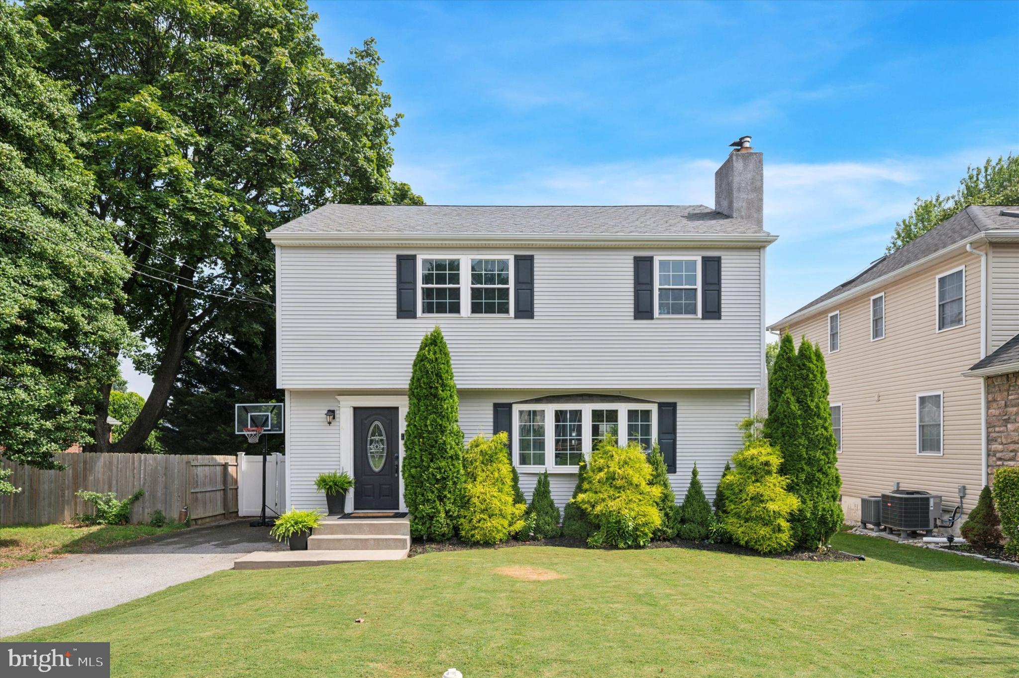 This charming Colonial-style home, offers a perfect blend of comfort and functionality. With 1,560 square feet of thoughtfully designed living space, this home features four spacious bedrooms and a full bathroom, along with two convenient half baths. The heart of the home is the inviting open floor plan, seamlessly connecting the eat-in kitchen and dining area, ideal for both casual meals and entertaining guests. Enjoy cozy evenings by the fireplace, creating a warm ambiance in the living room. The fully finished basement provides additional space for recreation and just in time for hosting football games. Step outside to discover a level fenced lot of 0.14 acres, perfect for outdoor activities and/or gardening. Huge low maintenance deck makes additional outdoor living space. Conveniently located making commuting a breeze. Experience the warmth and charm of this delightful property, where every detail has been designed with comfort in mind. Don’t miss the opportunity to make this house your home! Home Is Where Your Story Begins! Make your appointment today.