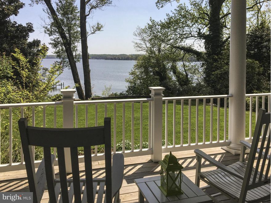 Continue to show for back ups! Designed by Marta Hansen, this exquisite open concept Linstead waterfront will take your breath away!  Enjoy mesmerizing long water views & superb architectural details & southern exposure! Gorgeous Gourmet kitchen, coffered celings,  huge waterside veranda porch & gleaming hardwood floors throughout.  Situated on .63 acre lot w/sandy beach & attached 2 car garage.