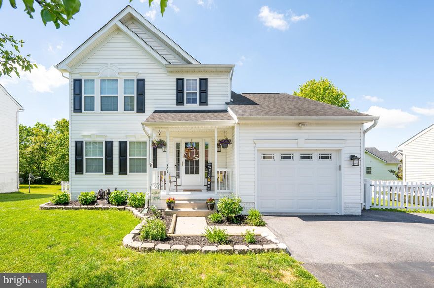 Welcome to 361 Hogan Drive, where modern comfort meets serene countryside living in Martinsburg, WV. Nestled in the picturesque Stonebridge neighborhood, this charming property offers an ideal blend of tranquility and convenience. This inviting home boasts 3 bedrooms and 2.5 bathrooms, providing ample space for family gatherings and quiet retreats alike. Step inside to discover a well-appointed interior featuring luxury vinyl plank floors, spacious living areas, and a newly update primary bathroom. Natural light streams through the windows, creating a warm and inviting atmosphere throughout. The heart of this home is its cozy living room with natural gas fireplace, where memories are made and laughter echoes. Enjoy culinary adventures with a well appointed kitchen, complete with center-island with storage, stainless steel appliances, and ample cabinet space. Venture outside to the backyard or the front porch for relaxation.  The backyard space is a blank canvas to make your own haven.
Residents of Stonebridge enjoy easy access to the amenities the community has to offer; walking path, playground, pool, and tennis/pickle ball court.  Conveniently located to the soon to be open Vanmetre 9 where scenic beauty meets world-class golfing in the heart of Martinsburg, WV. Designed to challenge players of all skill levels, Vanmetre 9 offers an unforgettable golfing experience amidst breathtaking natural surroundings.  Want something to eat after a round of golf?  Why not try, The Sycamore Restaurant set within a beautifully restored historic building, The Sycamore exudes timeless charm and modern sophistication, offering guests an unforgettable dining experience.
Don't miss your chance to make this dream home a reality. Schedule your showing of 361 Hogan Drive today and experience the epitome of ‘West Virginia living."